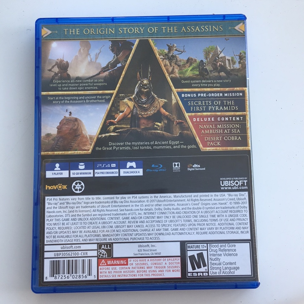PA4 Assassin’s Creed Origins video game - Picture 2 of 3